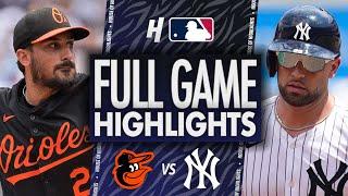 Baltimore Orioles vs New York Yankees - FULL GAME HIGHLIGHTS | June 21, 2025 MLB Season