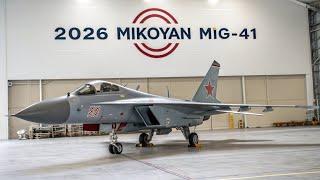 New 2026 MiG-41 Revealed – Russia’s Hypersonic Stealth Jet Is TERRIFYING!