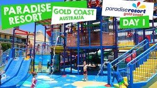 Paradise Resort Gold Coast King Bunkhouse Room - This Mum At Home Travel Vlog