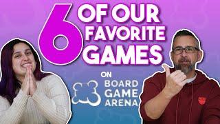 6 Games We Love on Board Game Arena - The New and the Classic!