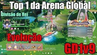 GD1v9 - The Legend of Neverland - TOP 1 Arena Global, Evolução