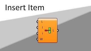 Insert Item