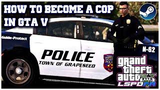 How to Become a Cop in GTAV | Easy Install of LSPDFR | 2022 | #gtav | #lspdfr