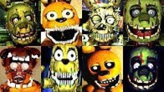 30 SPRINGTRAP JUMPSCARES! | FNAF & Fan Games