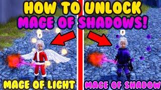 HOW TO UNLOCK MAGE OF SHADOW IN WORLD ZERO!!! #roblox