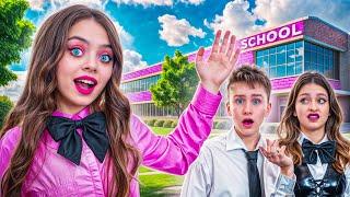 Новенькая в Школе! Плохая Vs Хорошая Сестра!