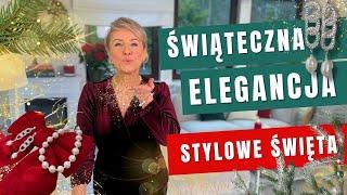 STYLOWY dom i elegancki ubiór na Święta. Moje sposoby na świąteczną elegancję. GREEN CANOE vlog