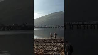 At beach what a view people