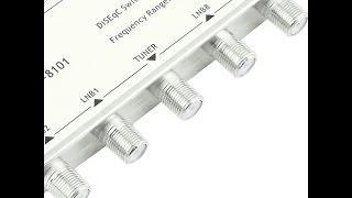 8 in 1 Satellite Signal DiSEqC Switch