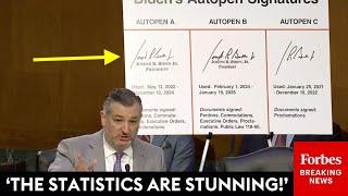 MUST WATCH: Ted Cruz Brings Out The Autopen Stats To Issue Savage Takedown Of Biden's Presidency