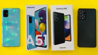 Samsung Galaxy A51 vs Samsung Galaxy A52