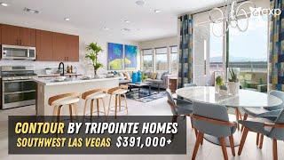 Las Vegas Townhomes Contour By Tripointe Homes Plan 1 Plan 2 Plan 3 Home Tour New Construction