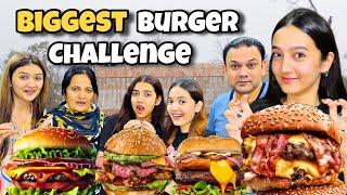 Eating Biggest Burger Challenge | Winner ko Milla dream Gift | Rabia Faisal | Sistrology