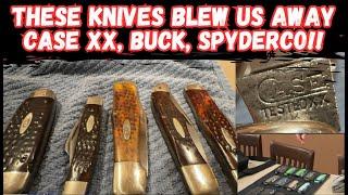 This Knife Collection BLEW Us Away! Case XX, Buck, Spyderco & More!