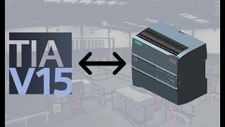 Download TIA Portal Program into Hardware Siemens S7-1200 PLC