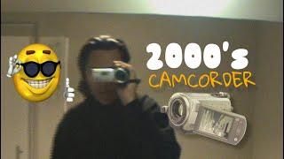 My Camcorder and a mini vlog (SONY DCR-SR47)