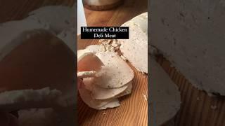 Homemade Lunch Deli Meat Chicken #lunchmeat #delimeat #meatpress #homemadelunchmeat