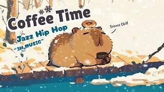 “Sooooo Chill” ️ Capybara Coffee Time ️ Jazz Lo-fi HipHop | Study & Relax Music