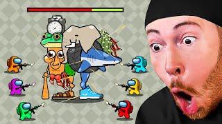 EVERY Italian Brainrot VS Mini Crewmate?! (Funny Among Us)