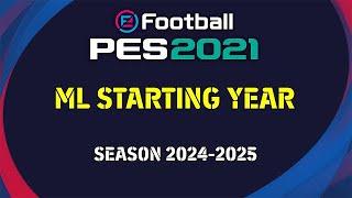 PES 2021 - ML/BAL Start Season 2024-2025