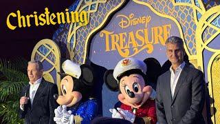 Disney Treasure Christening – Remarks from Bob Iger and Josh D'Amaro | Disney Cruise Line