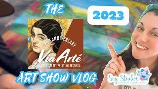 Via Arté Italian Street Art Festival 2023 by the Bakersfield Museum of Art, Art Vlog