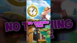 Training Time Removed in Clash of Clans