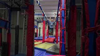 🪝 Sky Hook!! I need to spice it up next time  #ninja #gymnastics #stunt