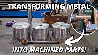 Transforming METAL into MACHINED Parts! | Manual Machining, Turning & Threading