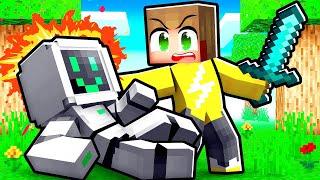 Robot Verslaan In Minecraft (Survival)