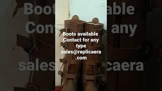 Viking boots, handmade boots, leather boots, wikinger,how to make viking boots, cosplay boots,larp