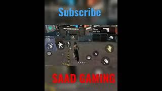 ONE SHOT || #SHORT #YOUTUBE SHORT || FREE FIRE || AND SUBSCRIBE TO SAAD GAMING