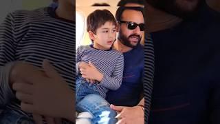 Saif Ali Khan with Son Taimur  #saifalikhan #taimuralikhan