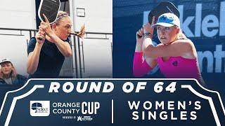 Cailyn Campbell v Allison Phillips at the Select Medical Orange County Cup