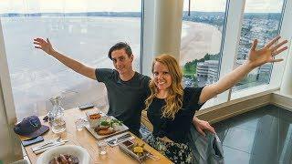 Lunch at the TALLEST BUILDING IN WALES! - Swansea, Wales