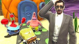 BIKINI BOTTOM SPONGBOB MYSTERY? - Garry's Mod Gameplay - Gmod Spongebob roleplay