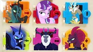 My Little Pony Villains Took Twilight's Crown Trapped Doors Surprise