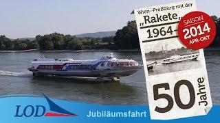 Tragflügelboot LOD 50 Jahre Jubiläumsfahrt