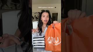 $300 SEPHORA x ULTA HAUL #makeup #sephorahaul #ultahaul #grwm #shorts