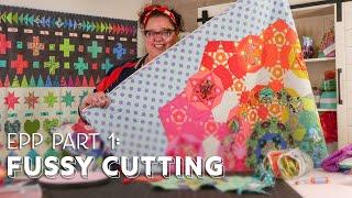 How to English Paper Piece with Tula Pink - Part 1 - Cutting  | Fat Quarter Shop