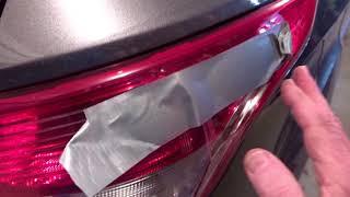 BEST EASIEST WAY Remove Replace Ford Escape Tail Light Cover