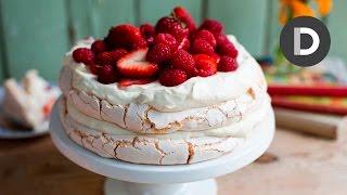 How to make... Strawberry Pavlova Cake!