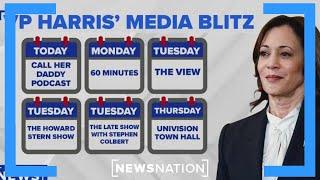 Kamala Harris to undertake media tour this week | NewsNation Now