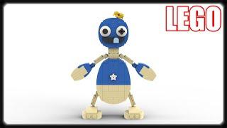 LEGO BLUE RAINBOW FRIENDS but in KICK THE BUDDY