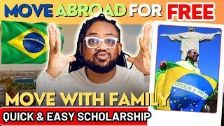 Move Abroad for FREE | EASIEST SCHOLARSHIP EVER | Study For Cheap in Brazil