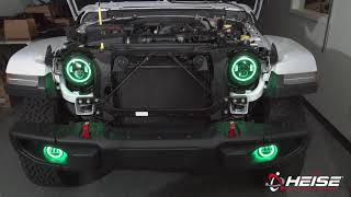 How to Install Heise LED Lights onto a Jeep Wrangler JL