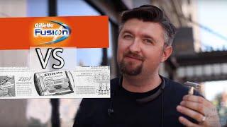 Wet Shave Showdown: Gillette Fusion 5 Cartridge vs $1.95 Fatboy Adjustable Safety Razor