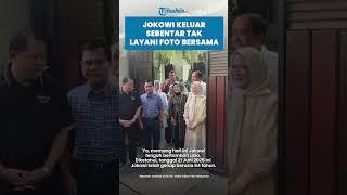 Detik-detik Jokowi Rayakan Ultah Bareng Warga Solo, Hanya Keluar Sebentar, Tak Layani Foto Bersama