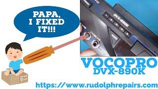 Vocopro DVX-890K  Broken Mic Jack - FIXED