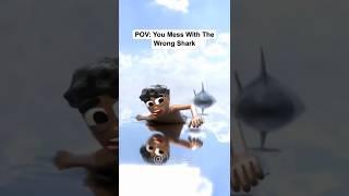 POV: You mess with the wrong shark